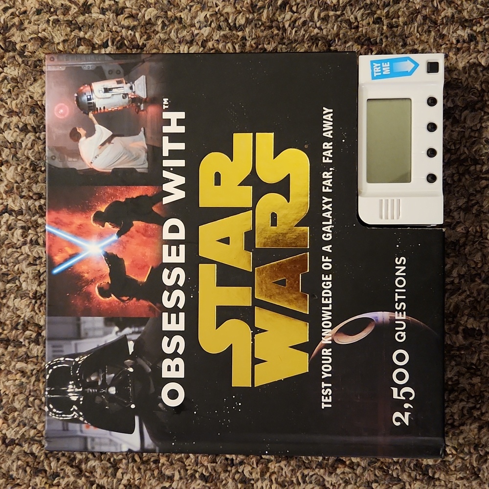 Obsessed with Star Wars Trivia Book
